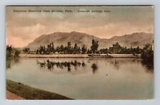 Colorado Springs CO-Colorado, Cheyenne Mountain Stratton Park, Vintage Postcard picture