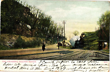 The Crossing Bolton Notch Connecticut Undivided Postcard c1905 picture