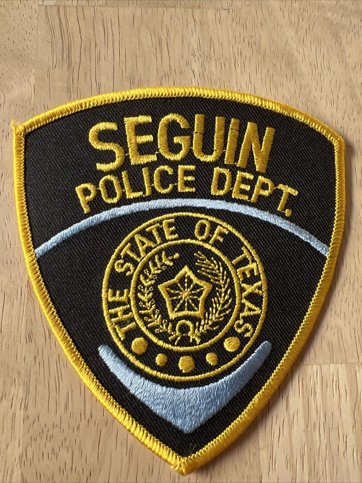 The State Of Texas Seguin Police Dept. Patch