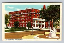 Barre VT-Vermont, Hotel Barre, Advertisement, Vintage Postcard picture