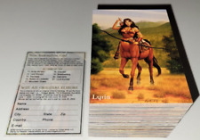 2003 LARRY ELMORE Complete TINTAGEL MEDIA Fantasy Art TRADING CARD SET 90 / RARE picture