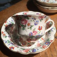 Germany BAVARIA ER PHILA DORSET CHEERY CHINTZ - SMALL BOWL & Cup picture