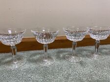 4 Vintage WATERFORD Crystal Liquor/Cocktail Glasses GLENMORE Pattern 4
