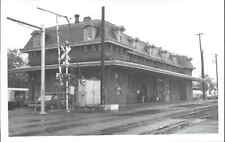 Wallingford Connecticut CT Train Station Depot Real Photo Vintage Postcard picture