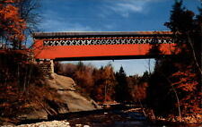Vermont Chiselville Covered Bridge ~ postcard sku813 picture