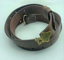 US Sling 1907 Springfield WWI Garand 1903 A3 Brown Finish Leather WW2 picture