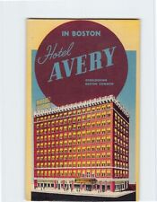 Postcard Hotel Avery Boston Massachusetts USA picture