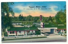Bakersfield CA Topper Motor Hotel Postcard California picture