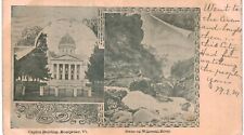 Montpelier Capitol Winooski River PMC Private Mailing  1900 VT  picture