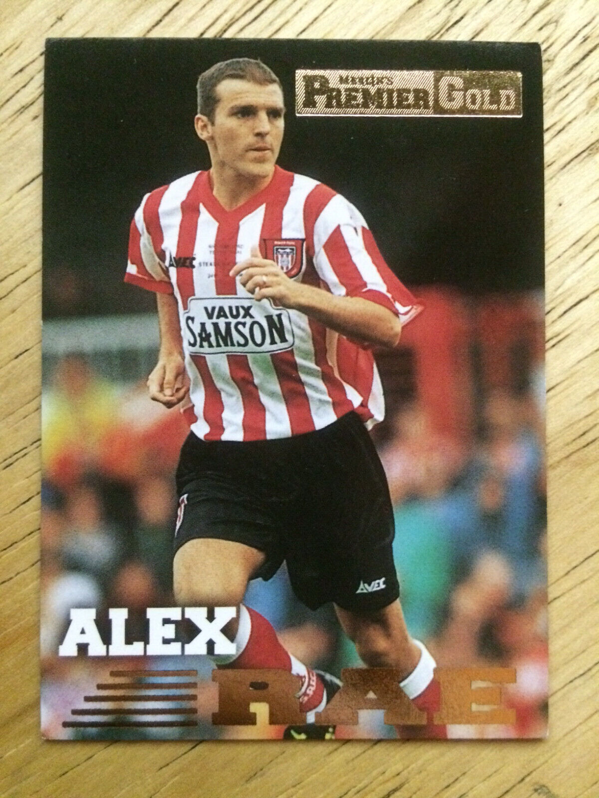 Merlin Premier Gold Card 1996-97 - 134 Alex Rae - Sunderland