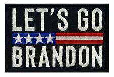 Let's Go Brandon Patch [3.0 X 2.0 - Hook Fastener Backing - PB-8] picture