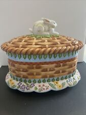 VintagLARGE House of Hatten Tureen Covered Bowl Peggy Fairfax Herrick MINT Bunny picture