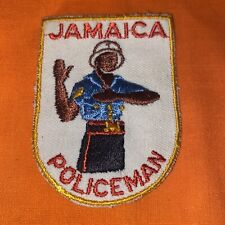 Vintage “Jamaica Policeman” JCF Costabulary Force Souvenir Patch. New picture