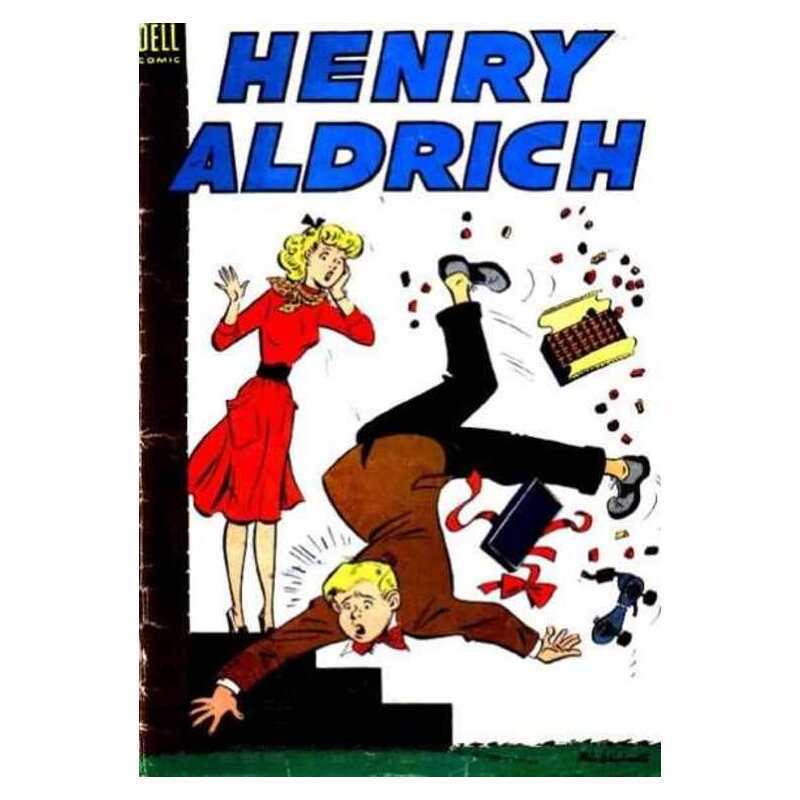 Henry Aldrich Comics #18 in Very Good minus condition. Dell comics [z@