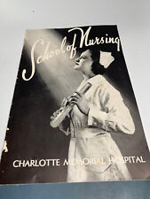 Charlotte School of Nursing Pamphlet 1947 NC picture