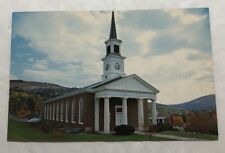 White Chapel Norwich University, Northfield, Vermont. Postcard (E2) picture