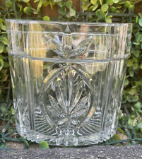 Waterford Crystal Lismore Oval Lidded Box Vanity Trinket Candy picture