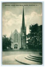 c1930's Crescent Avenue Presbyterian Church Plainfield New Jersey NJ Postcard picture