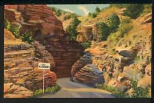 Williams Canyon The Narrows Colorado Historic Vintage Postcard Sanborn C001 picture