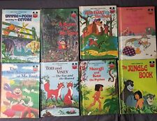 Vintage Lot Of 8 Disney’s Wonderful World Of Reading Books. 70s&80s. picture