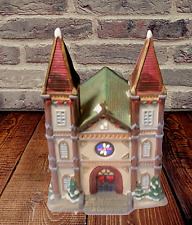 Galleria, Inc. XPH-55  Christmas Village Church  with box picture