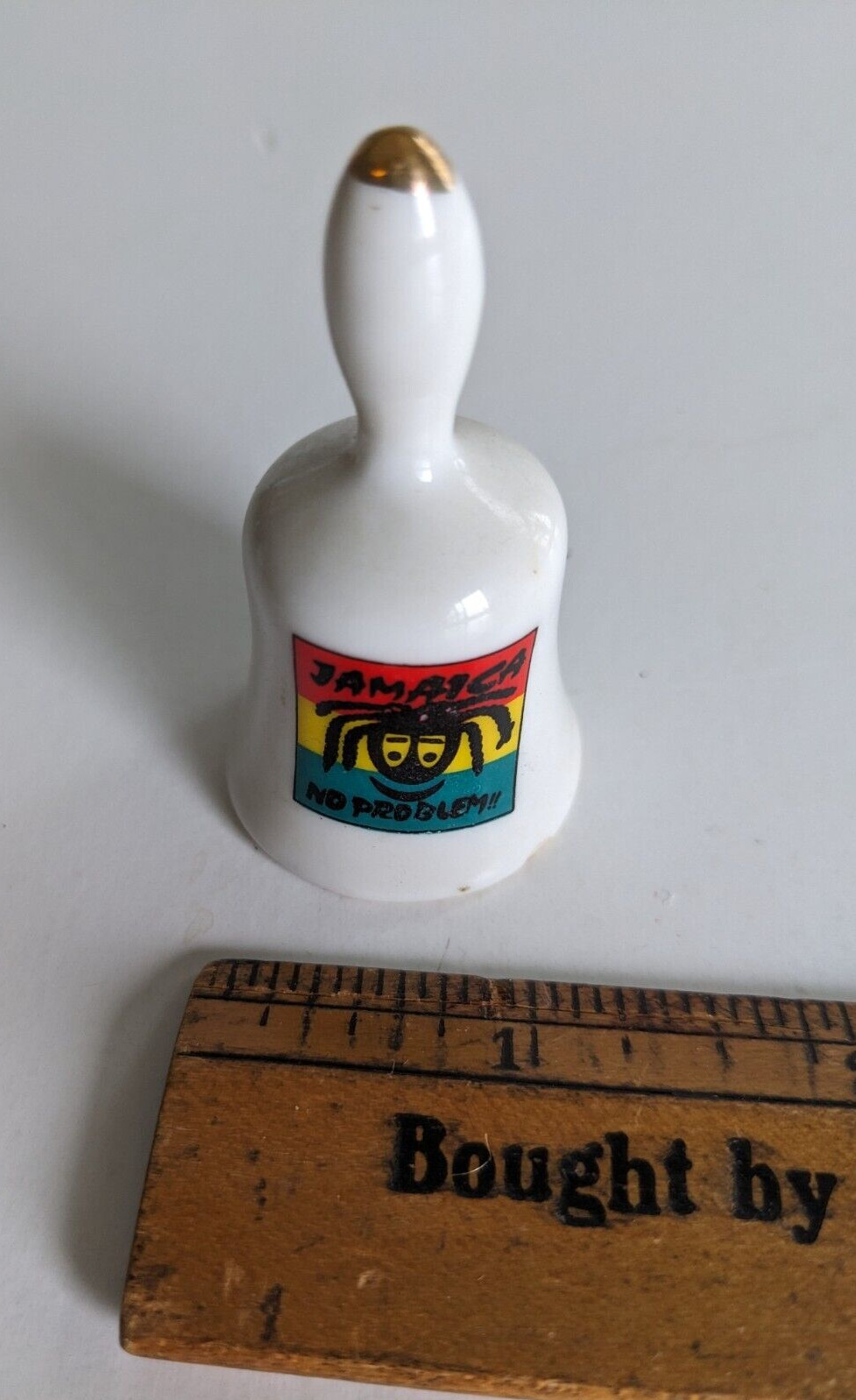 Jamaica Souvenir Miniature Porcelain Bell