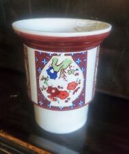 Red Floral Asian Design Vintage Gailstyn Sutton/Towle Co.  Mug New With Label picture