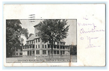 1904 Saxton's River Hotel, Saxtons River VT Posted - Merry Christmas - Damaged picture