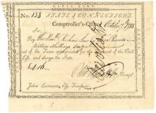 Pay Order signed twice by Oliver Wolcott Jr. - Connecticut - American Revolution picture