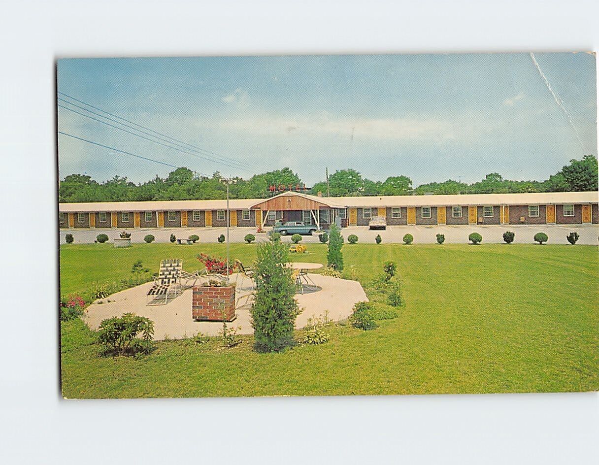 Postcard Betnick Motel Groton Connecticut USA