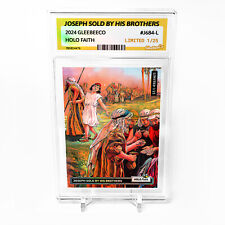 JOSEPH SOLD BY HIS BROTHERS Card GleeBeeCo Holo Faith #J684-L Limited to /25 picture