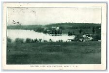 1910 Beaver Lake Pavilion Exterior View Derry New Hampshire NH Vintage Postcard picture