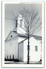 c1920's Methodist Church Building Tower Williamsville New York Vintage Postcard picture