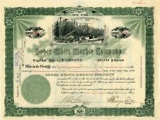Dover White Marble Co. - Stock Certificate - Mining Stocks picture