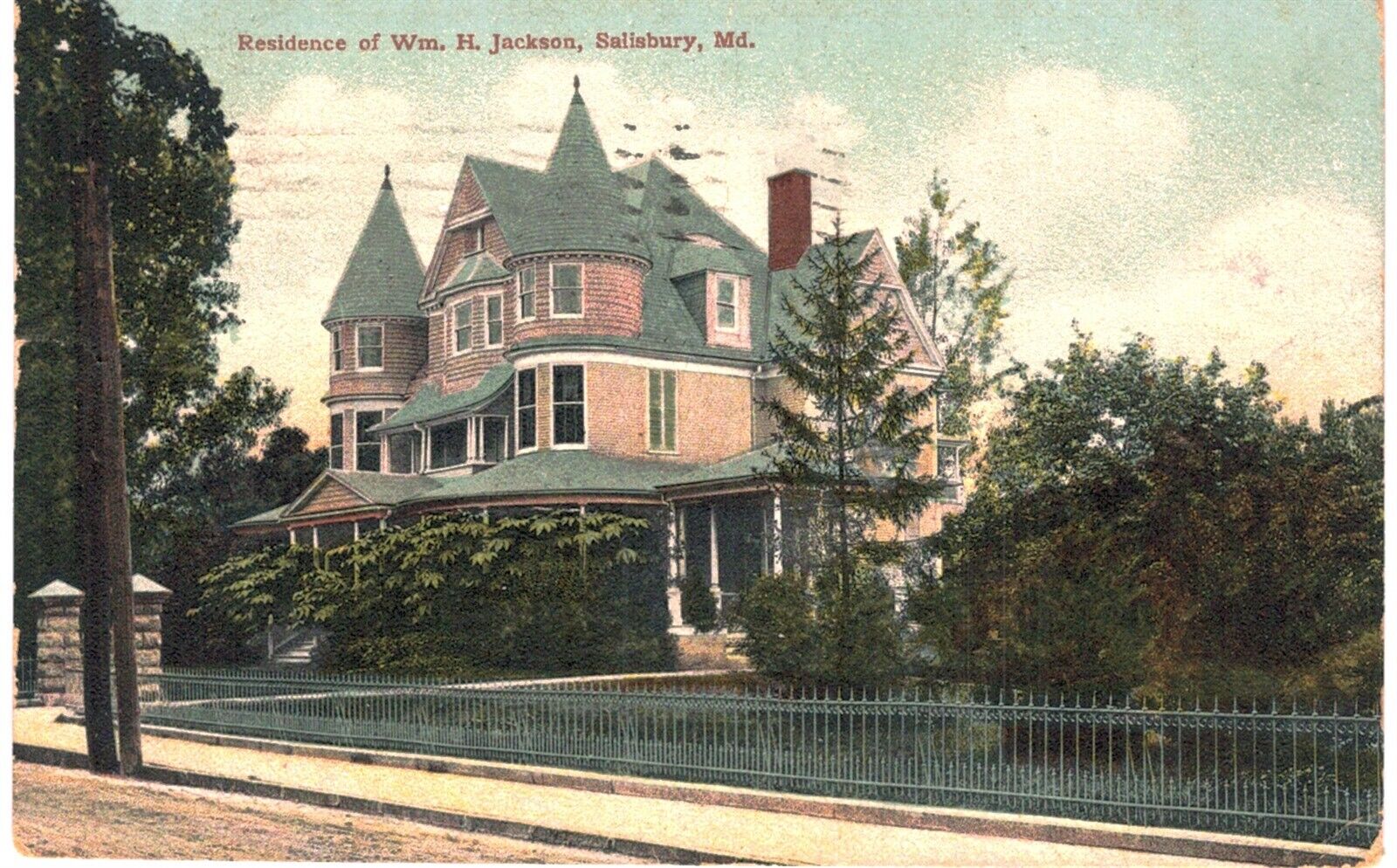 Salisbury Residence Jackson 1910 MA 