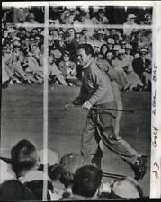 1956 Press Photo Golfer Jack Burke Jr. during Masters Golf Tournament picture