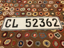 Vintage 2004 South Africa 🇿🇦 License Plate. Stellenbosch🍷 Franschoek Tag picture