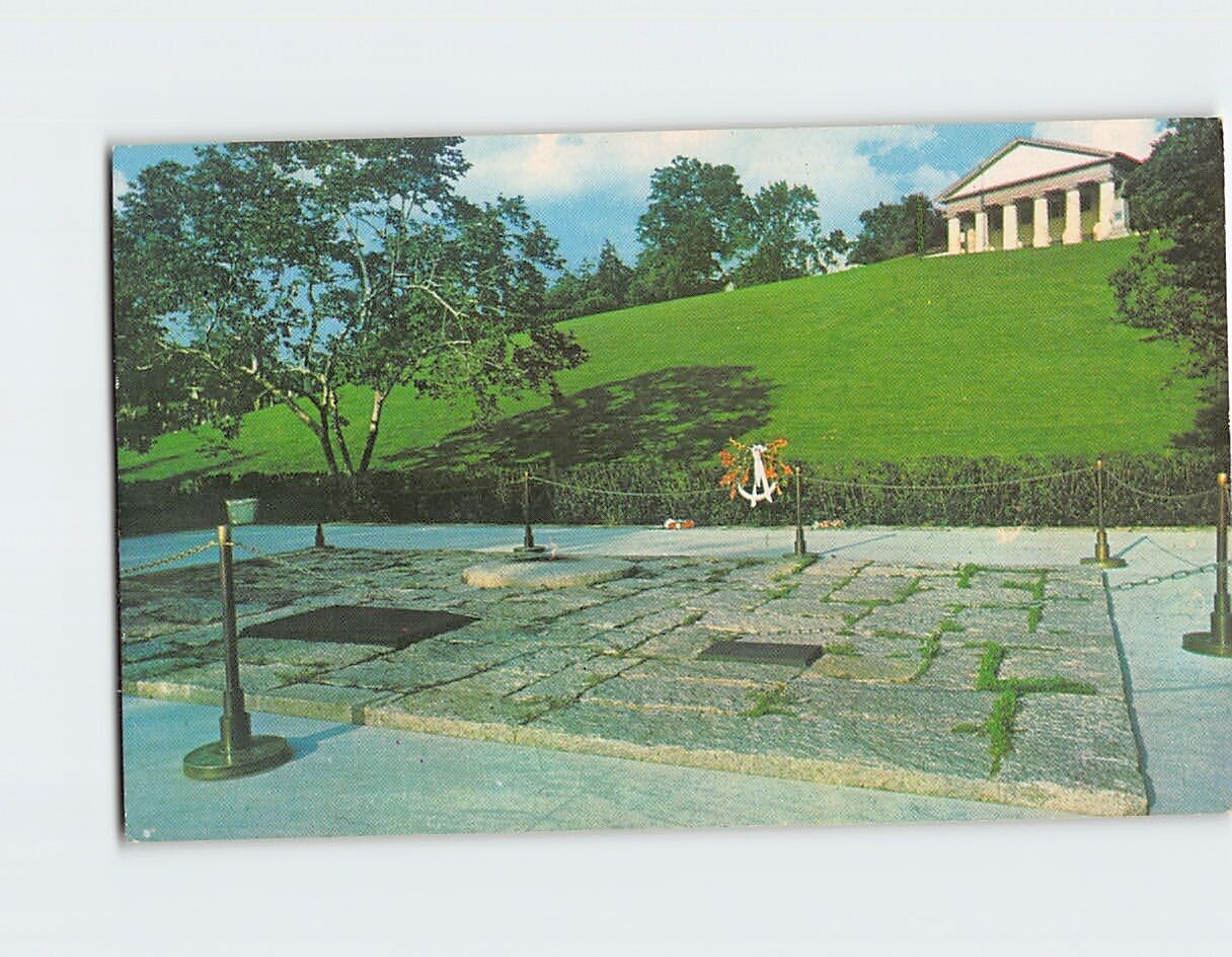 Postcard Arlington National Cemetery Arlington Virginia USA
