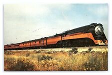 The San Joaquin Daylight Near Bakersfield California Postcard Railroad Train picture