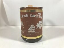 Vintage South Carolina Amber Glass A Toast To You Souvenir Mug picture