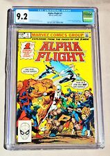 1983 Marvel Comics Alpha Flight #1 CGC 9.2 1st Puck Marrina AF Origin John Byrne picture