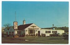 Essex MA Ship Ahoy Restaurant Rt.133 Vintage Postcard Massachusetts picture
