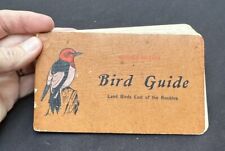 Antique Bird Guide Land Birds East Of The Rockies 1912 Chester Reed -bk14 picture