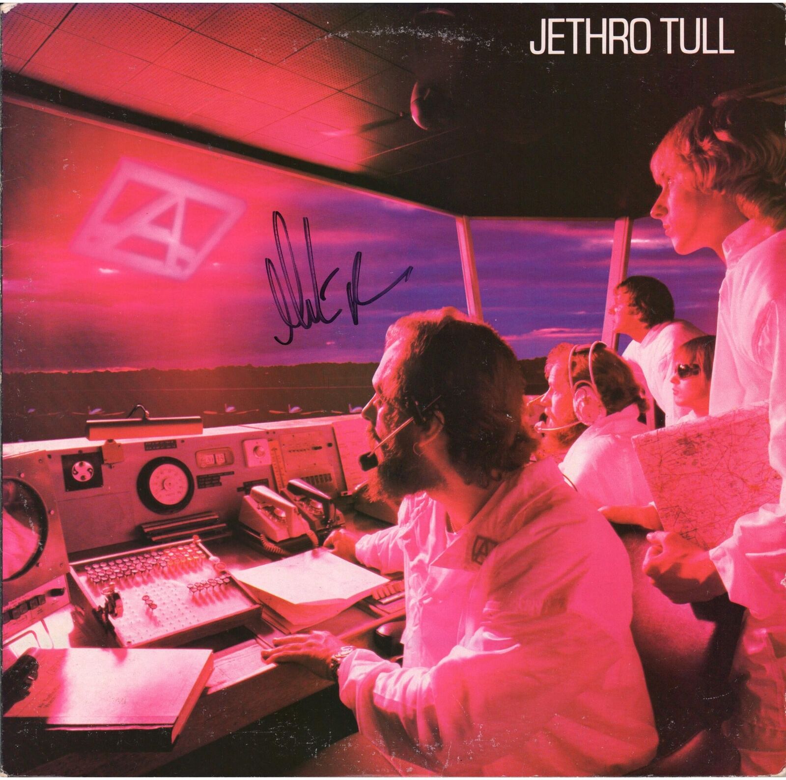 Martin Barre Jethro Tull Autographed A Album JSA