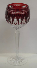 Waterford Crystal Clarendon Ruby Wine Hock Glass Several Available - Priced Each picture
