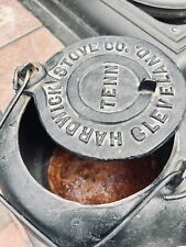 Antique Hardwick Stove Co. Cleveland Tennessee Cast Iron Kettle Teapot picture