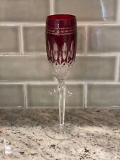 Waterford Crystal Clarendon Ruby Red Champagne Flute picture