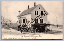 Post Office Store & Horse And Wagon At North Windham CT Connecticut 1907 H455 picture