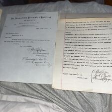 1901 Bell Glee Club Newark NJ Resolution on McKinley Assassination - Prudential picture