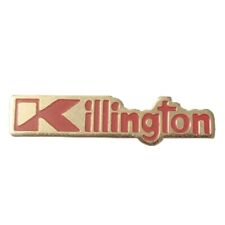 Vintage Killington Ski Resort Travel Souvenir Pin picture